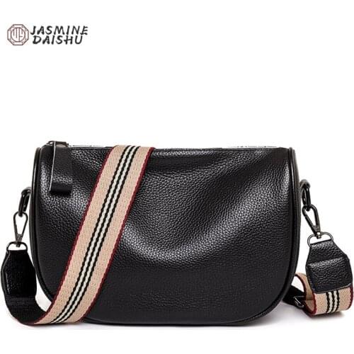 Brand Designer Womens Messenger Bag Genuine Leather Handbag Lychee Pattern Ladies Wide Shoulder Strap Bags 2021Luxury Handbags