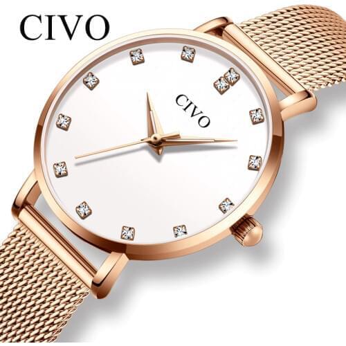 Чиво (首饰) Women's Watches With Rhinestones