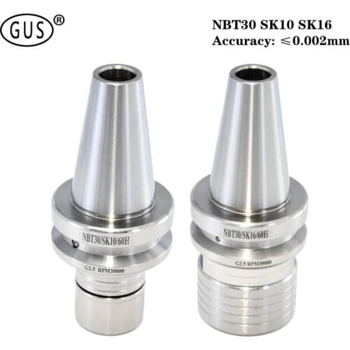 Free shipping NBT30 SK10 SK16 Tool Holder NBT BT SK No keyway High Precision tool holder for CNC machining center spindle Chuck