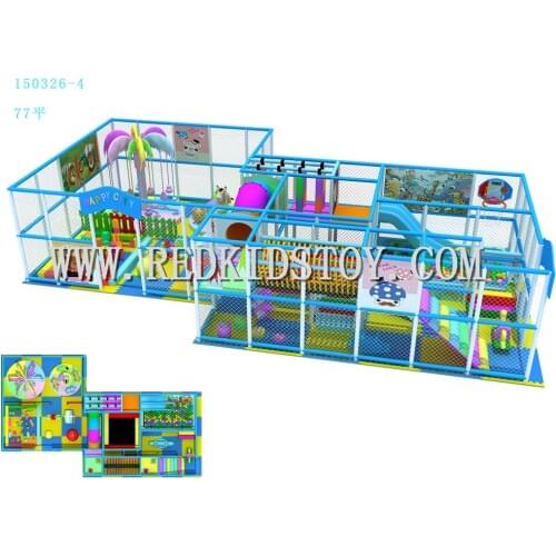 Exported to Turkey Custom-made Indoor Playground Shopping Mall Indoor Soft Naughty Castle for Kids HZ-5327