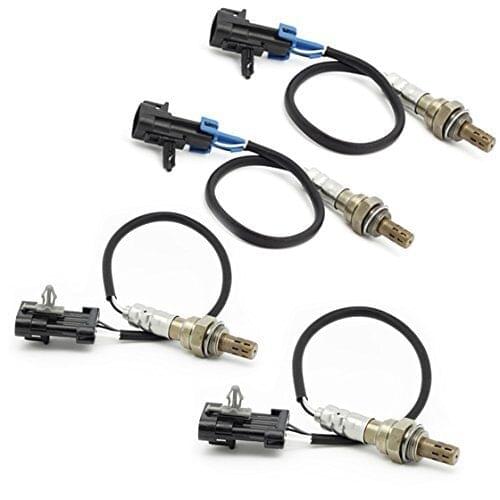 4pcs Oxygen O2 Sensor 1 & 2 For Chevrolet C/K1500 2500 Suburban 5.7L 7.4L 96-99 Oxygen Sensor 234-4012, 234-4018 for 1996-1998