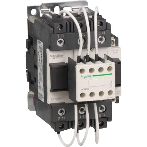 LC1DWK12M7C LC1DWK12M7 Capacitor contactor, TeSys D, 63 kVAR at 400 V/50 Hz, coil 220 V AC 50/60 Hz