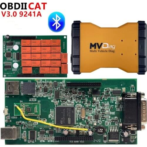 Best OBD2 Diagnostic scanner Tools 2017.3 Newset Keygen TCS NEW Design OBDIICAT-TCS PRO MVD Bluetooth NEW VCI