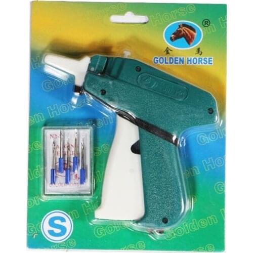 "Thick "Quilter Temporary Tacker kit tacker packing tool +6 needles extra replacement needle tag gun quilting basting label gun