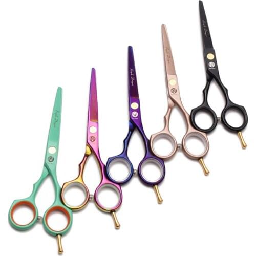 Scissors for Hair 5.5" Stainless Steel Purple Dragon Hairdresser Flat Scissors Barber Thinning Shears Salon 1104# Good Quality