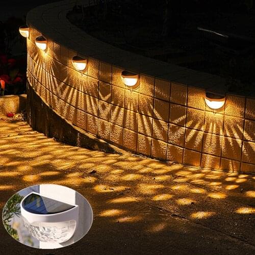 Solar Lamp Outdoor Solar Led Light Outdoor Waterproof Garden Lights Street Garland Garden Decoration Solar Step Light Wall Lamp