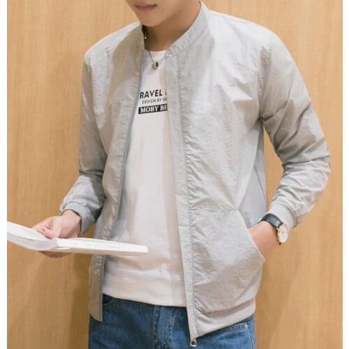 Tops Mens Jacket Sun Protection Clothing Mens Thin Jacket Jacket Men