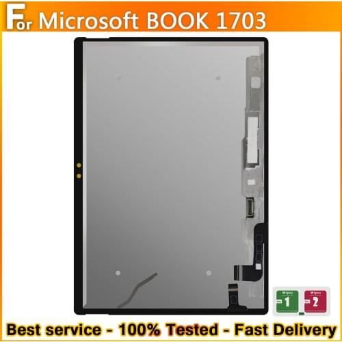 Original For Microsoft Surface Book 11703 1704 1705 1706 LCD Display Touch Screen Digitizer Assembly LCD Display Replacement