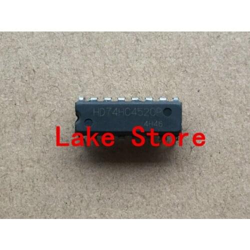 5 unids/lote HD74HC4520P DIP