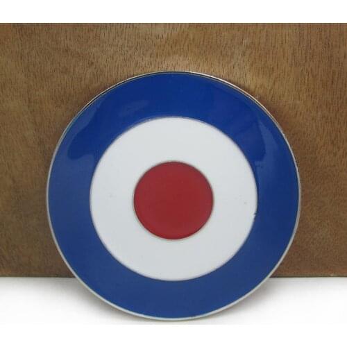 BuckleClub wholesale zinc alloy target belt buckle western cowboy jeans gift belt buckle FP-03362 silver finish 4cm width loop