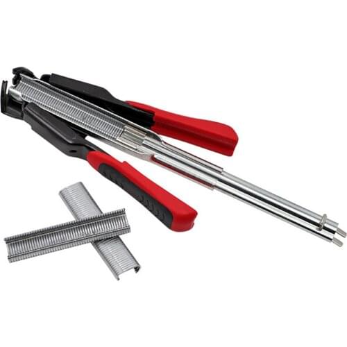 C-type Clip Rings Binding Pliers Hog Cage Rings Installation Hand Tool for Animal Fence Cage Kits