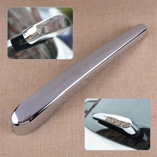 CITALL ABS Chrome Rear Window Wiper Arm Cover Molding Frame Trim Garnish Fit For Opel Vauxhall Mokka Encore