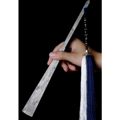 Ten-inch Fusang Titanium Alloy EDC Folding Fan Steel Bone Tactics Kung Fu Taiji Martial Arts Metal Weapons Defense