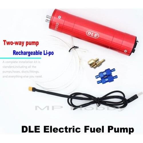 Two-way 2L/min Rechargeable DLE Electric Fuel Pump For Gas/Nitro RC Airplane Aircraft Drone