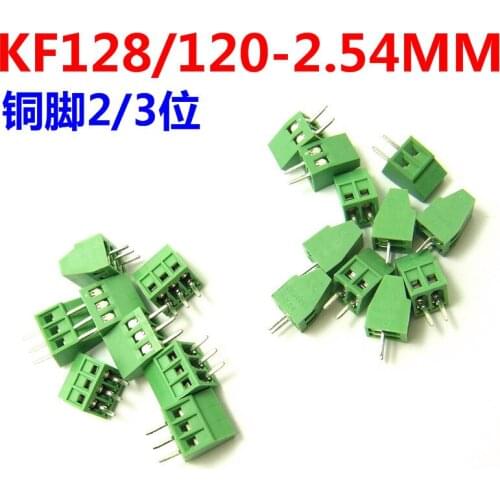 20PCS/lot Terminals KF120 DG308 2P 3P 4P 2.54MM Screw type
