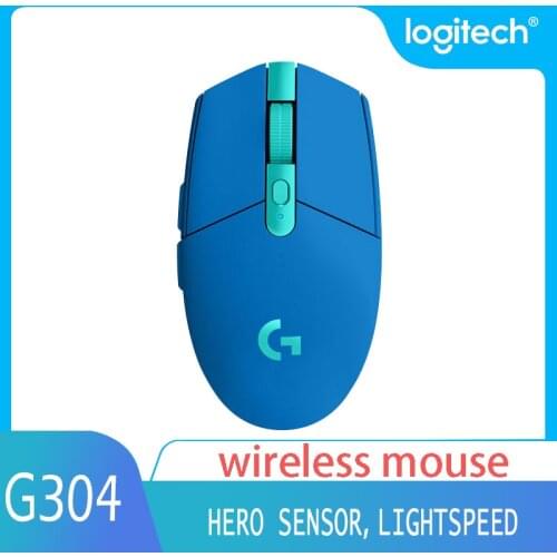 Logitech G304 computer gaming 2.4G wireless mouse ergonomic mouse HERO Sensor 12000DPI PROGRAMMABLE BUTTONS Gaming Optical Mice