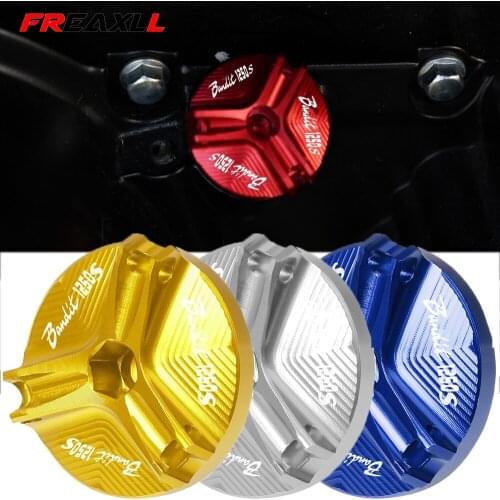 Motorcycle Accessories Parts BANDIT 1250S Engine Oil Drain Plug Sump Nut Cup Plug Cover FOR SUZUKI 1250 1250S All Years