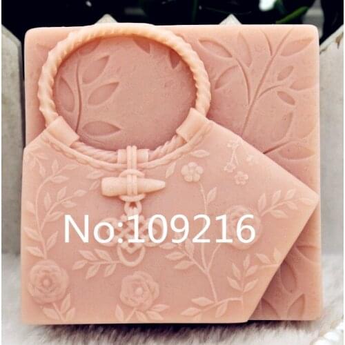 New Product!!1pcs Retro Pack (zx171) Silicone Handmade Soap Mold Crafts DIY Mould