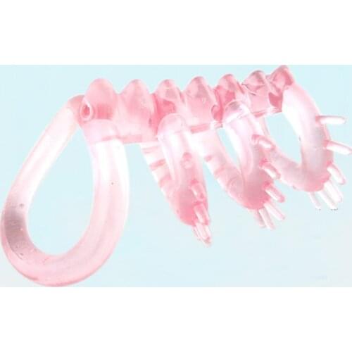 Lasting Triple Ticklers Cock Ring delay products erection dot Clitoris Textured gSpot squirt penis extend 4ring sex toys for man