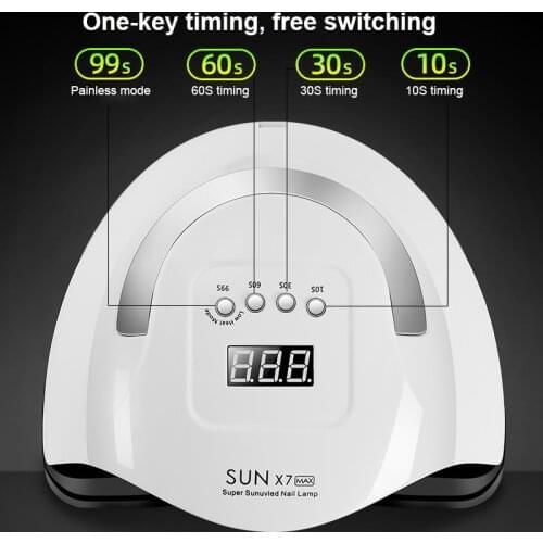 1PC UV LED Lamp Nails Dryer Ice Lamp For Manicure Nail Polish Phototherapy Glue Lamp Drying Lamp Dual Light Source Nail Dryers