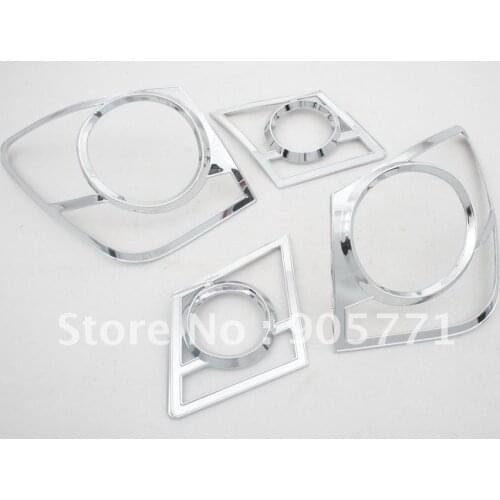 High Quality Chrome Tail Light Cover Trim Type B for Chevrolet Cruze 09 Up free shipping