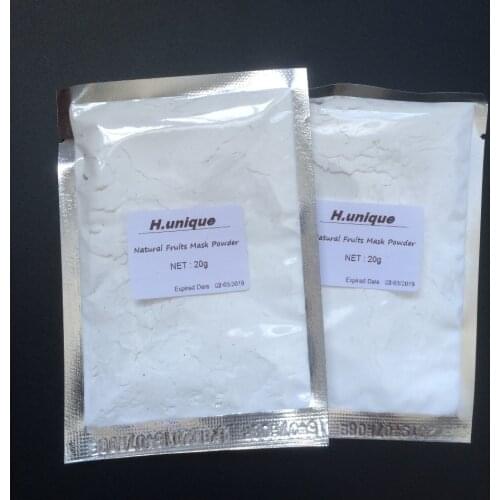 20g Natural Fruits Soft Powder Fical Care Moisturizing Beauty Salon SPA Products