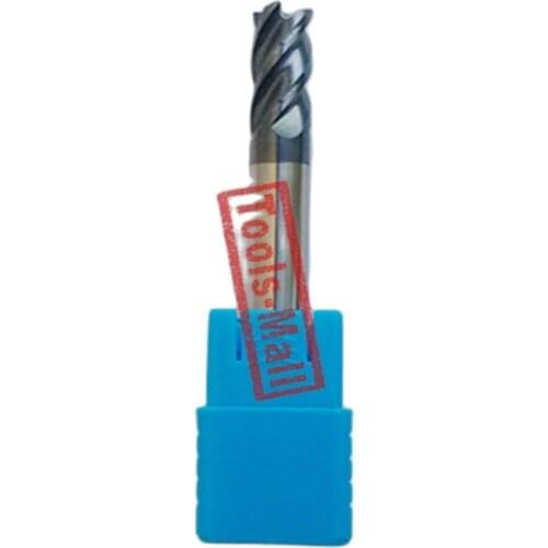 8mm D8*20*D8*60 4 Flutes HRC60 Flat Square End mills Milling cutters CNC Spiral Router bits carbide cutter CNC tools