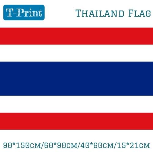 90*150cm/60*90cm/40*60cm/15*21cm Thailand Polyester Flag Banner 5*3FT For World Cup National Day Sports games flag Sports meetin