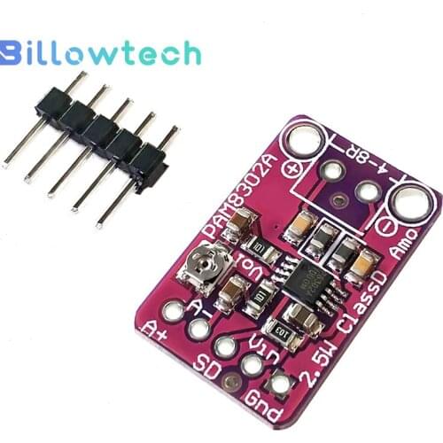CJMCU-832 PAM8302 2.5W single channel Class D Audio power amplifier module PAM8302A development board