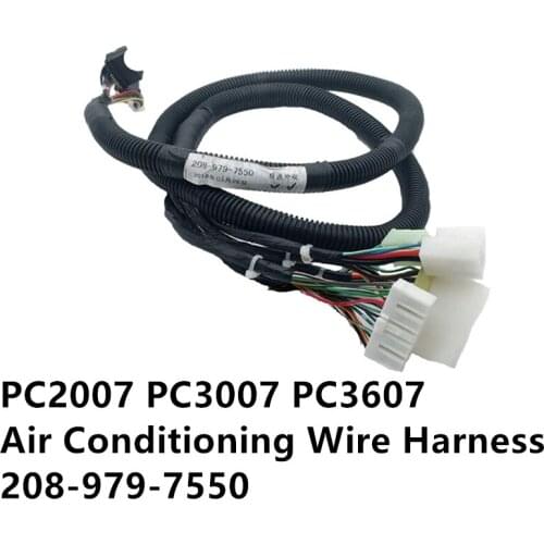 FOR excavator wiring harness PC200-7 PC300-7 PC360-7 air conditioning wiring harness 208-979-7550 high quality accessories
