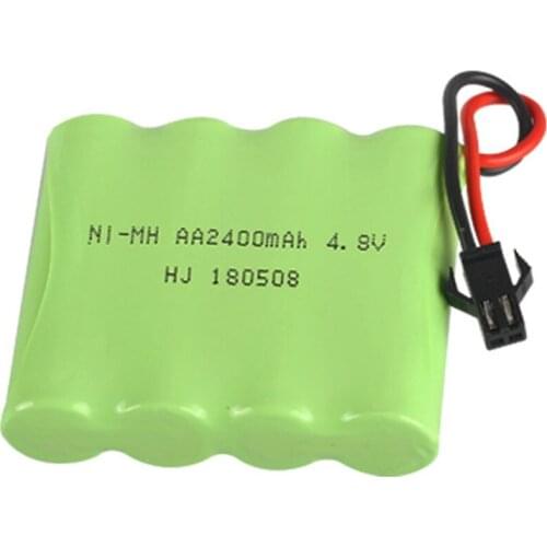 4.8V 2400MAh Ni-MH Battery Group RC Toy Electric Lighting AA 4.8 V 2400 Battery for RC TOYS