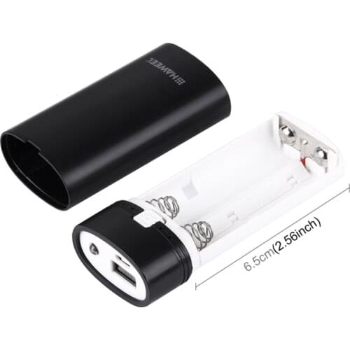 Portable PowerBank Shell Case Box USB Port DIY 2x18650 Battery Case with Indicator for iPhone for Samsung without Battery