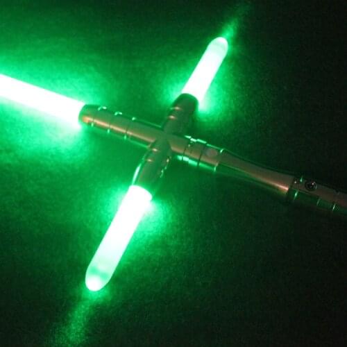 Force awakening childrens laser sword toy Jedi warrior cross voice light sword
