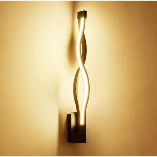 Simple and creative led wall lamp European post-modern led wall lamp wall lights Bedroom bedside wall lamps led lighting lamps