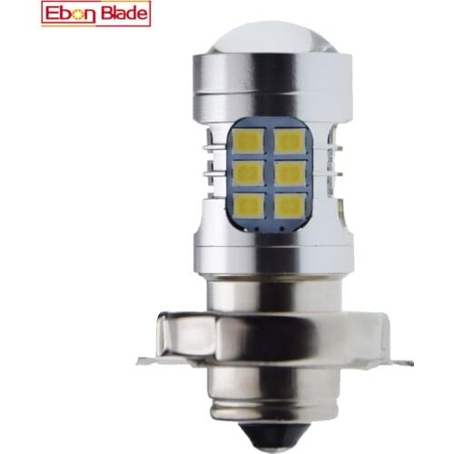 1Pcs 6V 6 Volt AC P26S LED Bulb Motorbike Headlight 3030 30 SMD Motobike Moto Light 6000K Scooter Moped ATV UTV Front Head Lamp