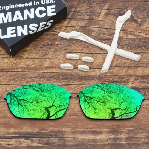 ToughAsNails Resist Seawater Corrosion Polarized Replacement Lenses and Rubber Kit for Oakley Half Jacket 2.0 Sunglasses