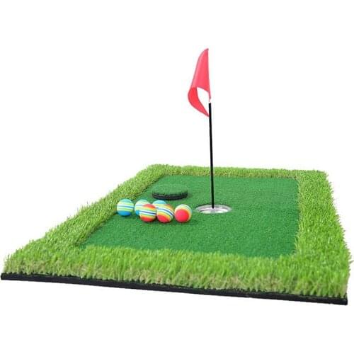Mini Water Golf Putting Practice Set, Floating Golf Putting Green Set with 6 Golf Balls, with Golf Hole Cup Golf Tee