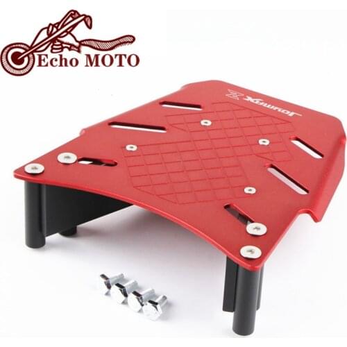 For SYM joymaxZ300 joymax Z300 Motorcycle CNC Rear Storage Box Luggage Case Rack Support Cargo Holder Shelf Panel Bracket