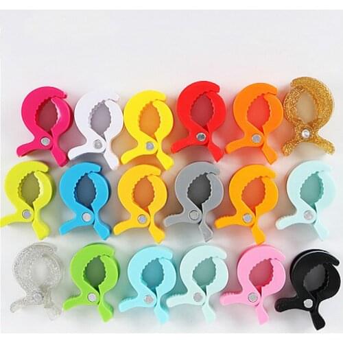 2pc/set Baby Car Seat Accessories Plastic Pushchair Toy Clip Pram Stroller Peg To Hook Cover Blanket Mosquito Net Clips