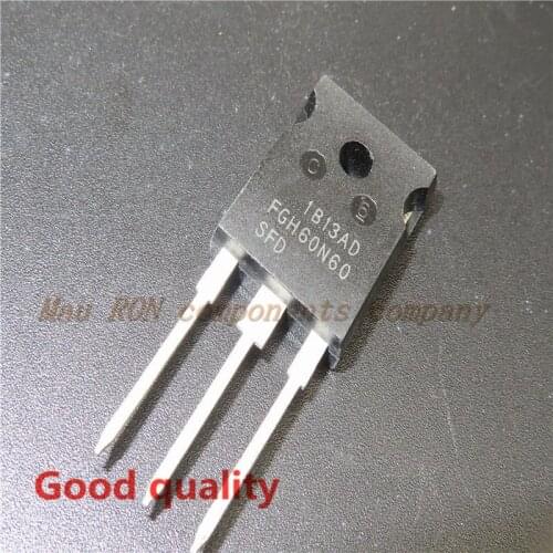 2PCS/LOT FGH60N60SFDTU FGH60N60SFD FGH60N60 60N60 TO-247 TO3P New original In Stock