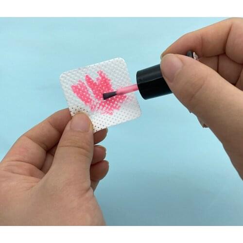200/100PCS Lint-Free Paper Cotton Wipes Eyelash Glue Remover Wipe Clean Cotton Sheet Nails Art Cleanin Cleaner Pads