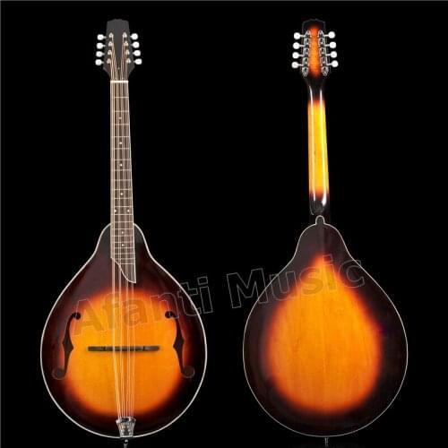Afanti Solid Spruce top / Solid maple Back & Sides / Afanti factory A Mandocello (AMB-904)