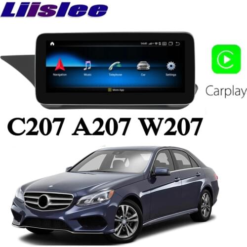 Car Multimedia GPS Audio Radio For Mercedes Benz MB E Class A207 C207 E300 E500 2009~2017 Wireless CarPlay Navigation NAVI