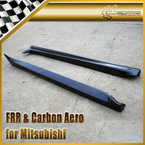 Car Styling For Mitsubishi Evolution EVO 10 Sexy Style Carbon Fiber Side Skirt