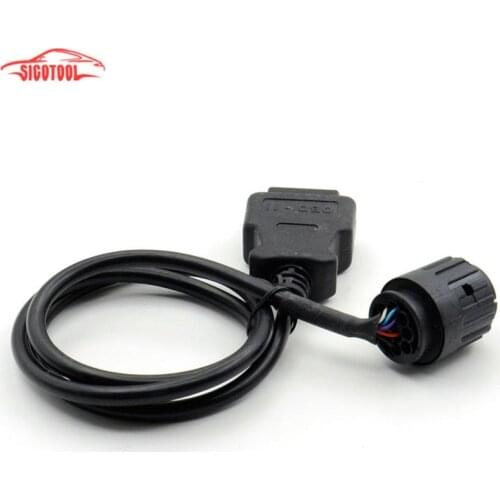 For BMW ICOM D Cable Motorcycles Cable Motobikes Diagnostic Cable for bmw 10 Pin Adaptor car diagostic icom tool obd 16pin cable