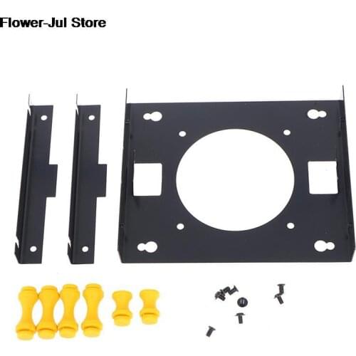 3.5 Inch Mechanical Hard Drive Bracket Solid State Shock Absorber Bracket Bay Mounting Adapter NEW