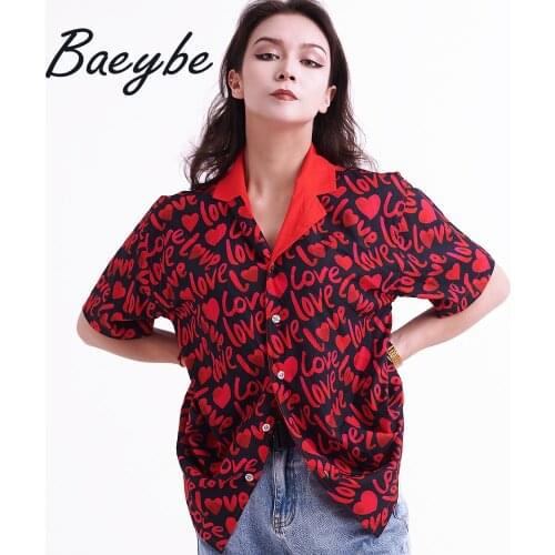 Summer Beach Womens Hawaiian Shirt Female Blouse Male Short Sleeve Print Shirts Mans Camisas Couple Clothes For Pool Party