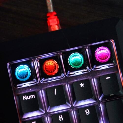 Mechanical Keyboard Keycaps Resin Back Light Key Cap for Cherry MX Keyboard New