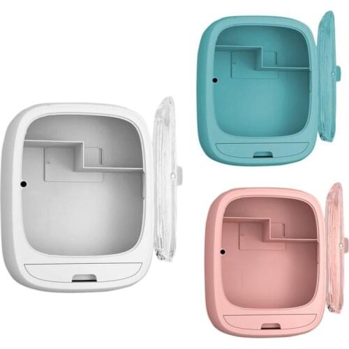 Wall Hanging Makeup Storage Box Drawer-Type Bathroom Transparent Dustproof Cosmetics Box Jewelry Organizer 2021