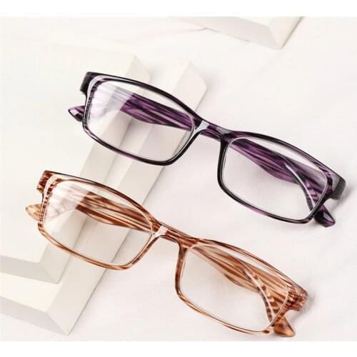 Elbru Retro Resin Reading Glasses Fashion Women Men Portable Eyewear High-definition Presbyopic Glasses Diopter +1.0~+4.0